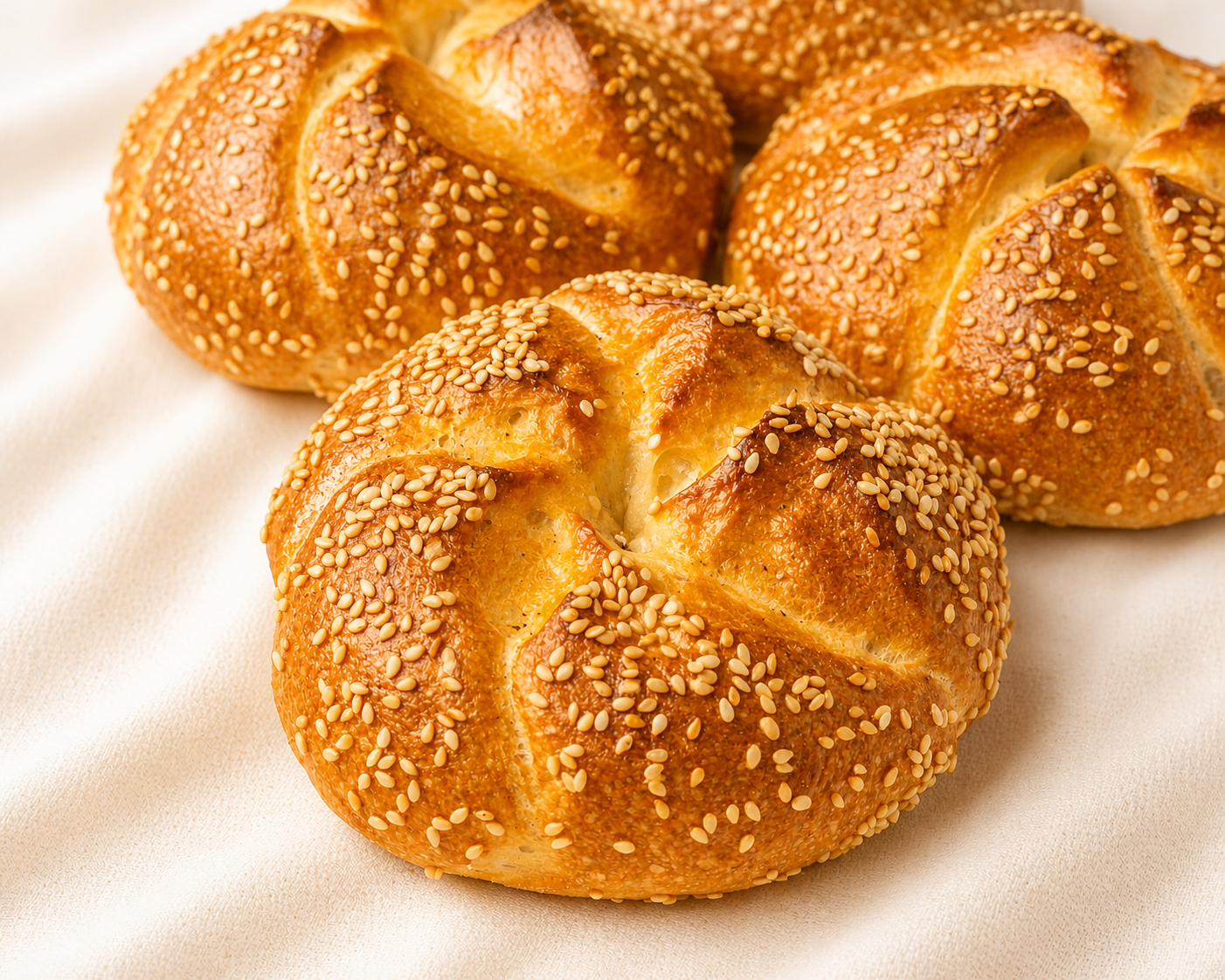 Kaiser Semmel Sesame topping (6 pc)