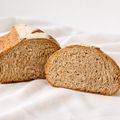Whole wheat sour dough bread loaf